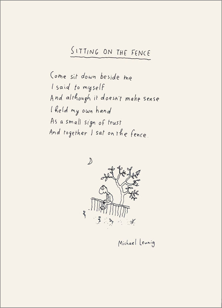 Sitting on the Fence (poem)